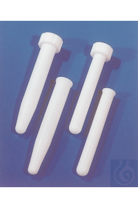 Tube à centrifuger en PTFE, fond rond & bord, 100 x 12 mm, 8 ml Tube à centrifuger en PTFE, fond...
